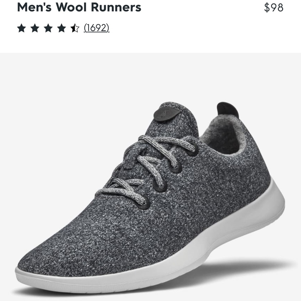 Men’s Allbirds Wool Running Shoes